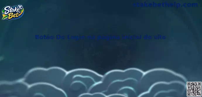 Botão De Login na página inicial do site Stake Bet