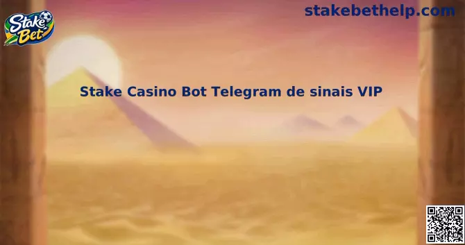 Stake Casino Bot Telegram de sinais VIP com análise segura